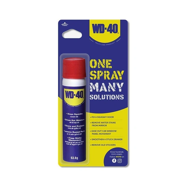 Pidilite WD-40 Multipurpose Spray for Home Improvement, 63.8g - 63.8g