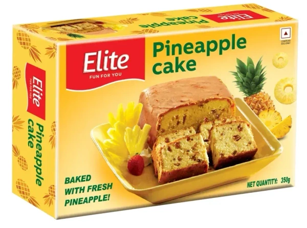 Elite Pinapple Cake - 350g - 350g