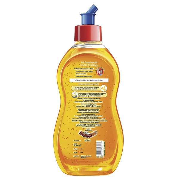 Pril Perfect Tamarind Shine Specialist Dishwash Gel, 425 ml - 425 ml
