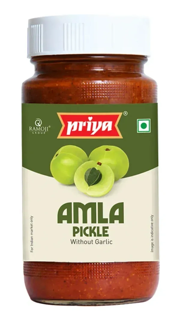 Priya Amla Pickle Without Garlic, 300g - 300g