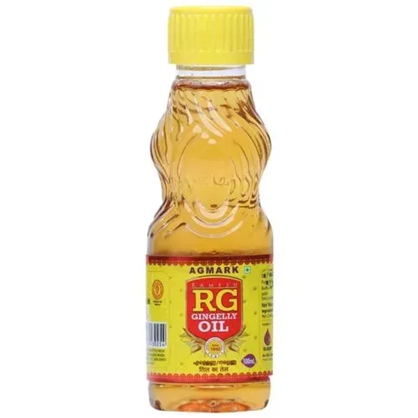 Rg RG Agmark Gingelly Oil Bottle, 100 ml - 100ml