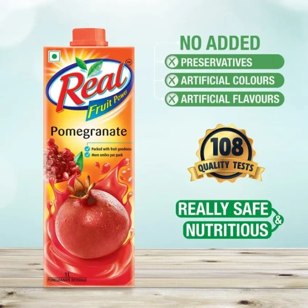 Real Fruit Power Promegranate 1L - 1L
