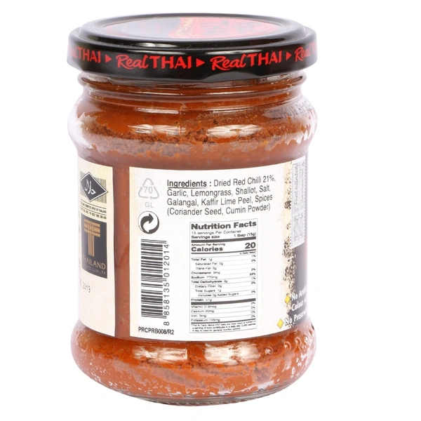 Real Thai Red Curry Paste, 227g - 227g