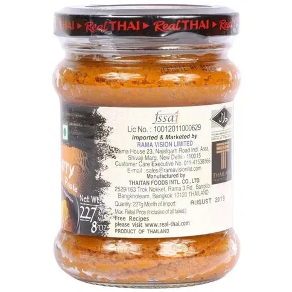 Real Thai Yellow Curry Paste, 227g - 227g