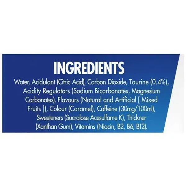 Redbull Sugar Free Energy Drink Can, 250 ml