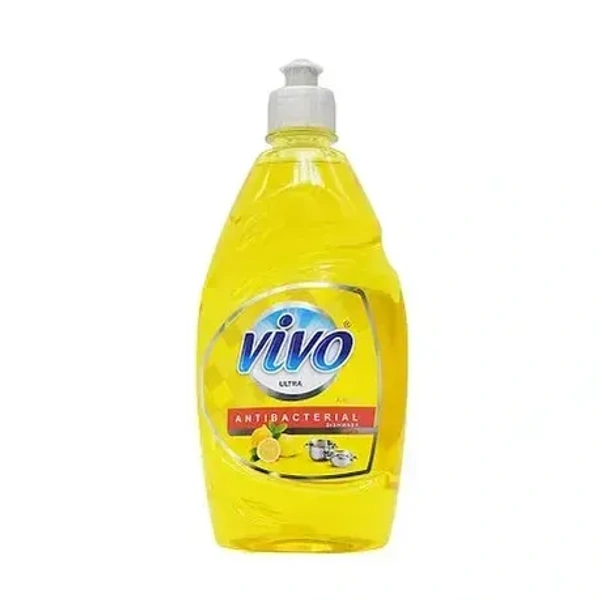 Vivo Anti Bacterial Dishwash Lemon, 500ml - 500ml