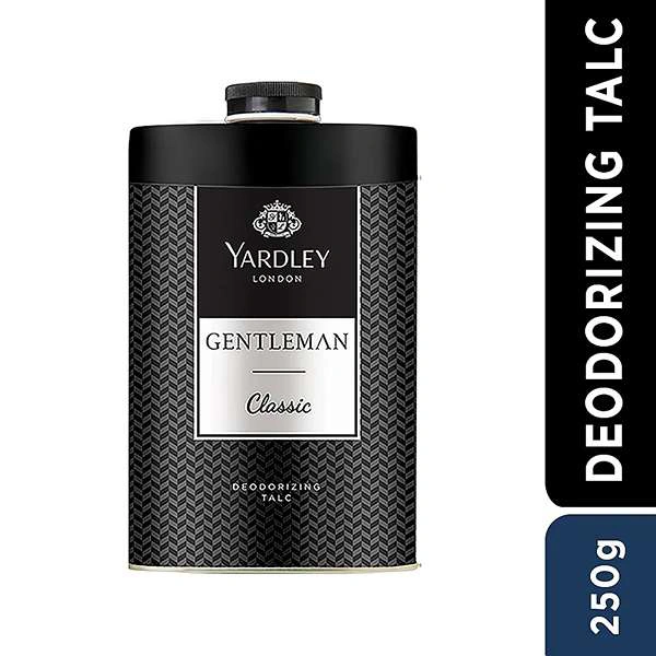 Yardley London Gentleman Classic Deodorizing Talc, 250g - 250g