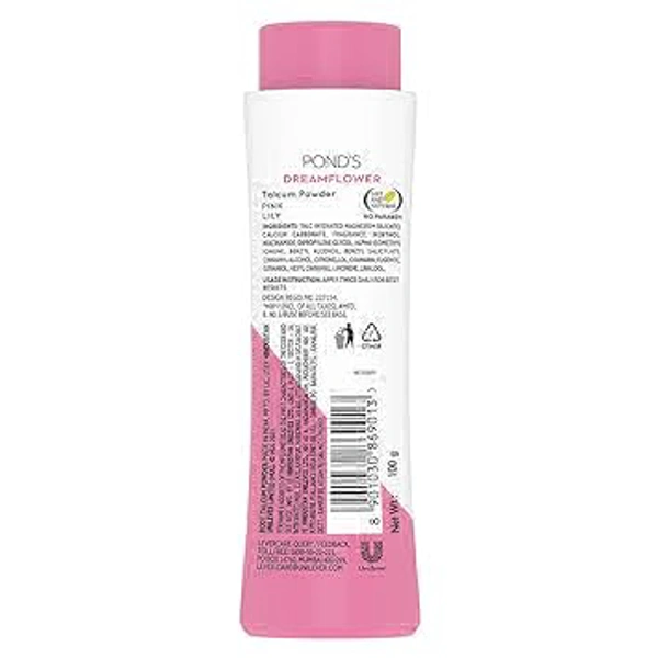 Pond's Dream Flower Fragrant Talcum Powder, 100g - 100g