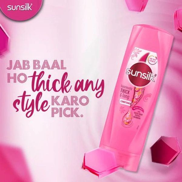 Sunsilk Lusciously Thick and Long Shampoo, 180 ml - 180 ml