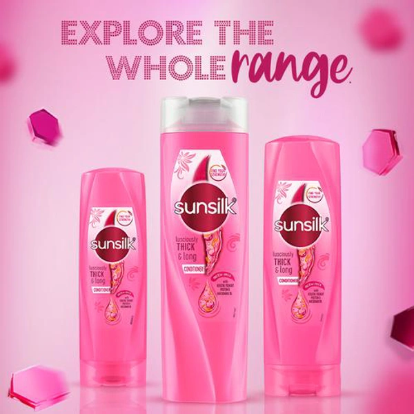 Sunsilk Lusciously Thick and Long Shampoo, 180 ml - 180 ml