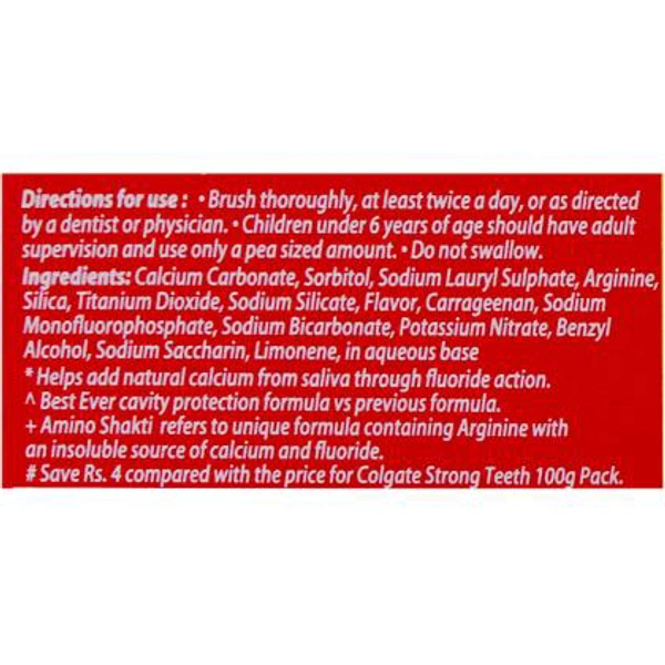 Colgate Strong Teeth, 46g - 46g