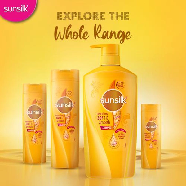 Sunsilk Nourishing Soft and Smooth Shampoo, 340 ml - 340 ml