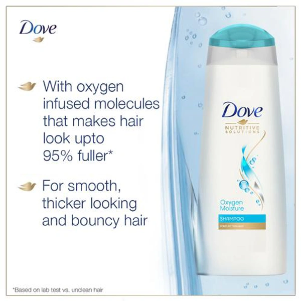 Dove Oxygen Moisture Shampoo, 180 ml - 180 ml
