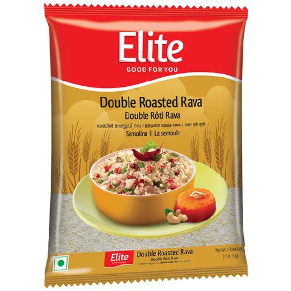 Elite Double Roasted Rava, 1 kg - 1 Kg