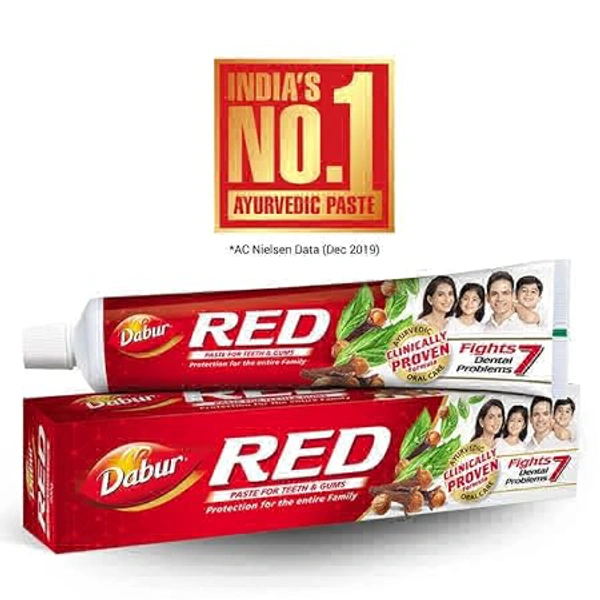 Dabur Red Paste For Teeth& Gum, 200g - 200g