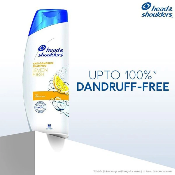 Head & Shoulder Head& Shoulders Anti Dandruff Shampoo Lemon Fresh, 180 ml - 180 ml