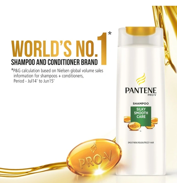 Pantene Silky Smooth Care Shampoo, 180 ml - 180 ml