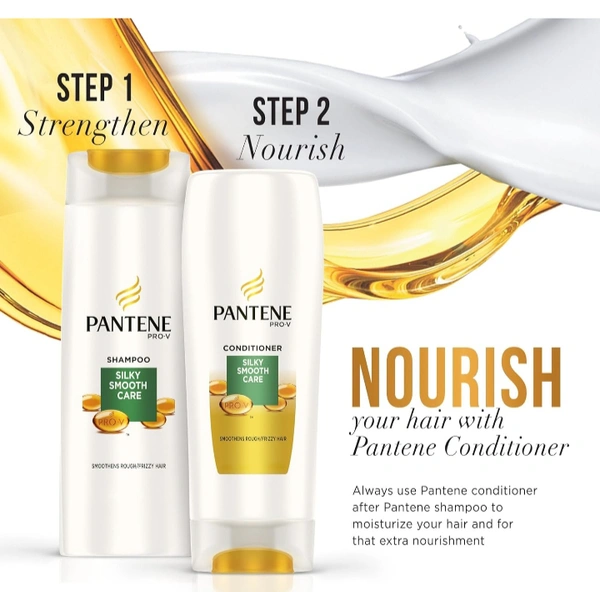 Pantene Silky Smooth Care Shampoo, 180 ml - 180 ml
