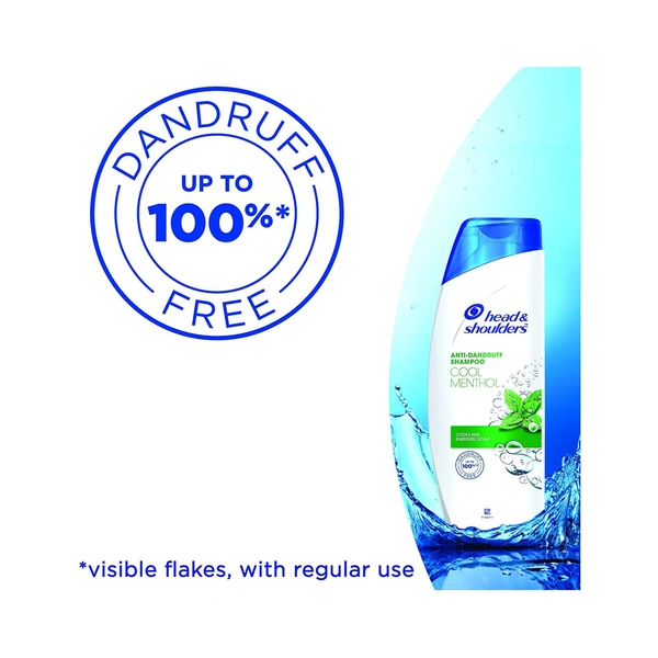 Head & Shoulders Head& Shoulders Anti Dandruff Shamboo Cool Menthol, 180 ml - 180 ml