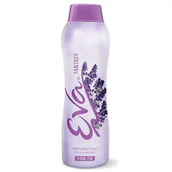 Eva Fantasy Perfumed Talc Floral Fun, 100g - 100g