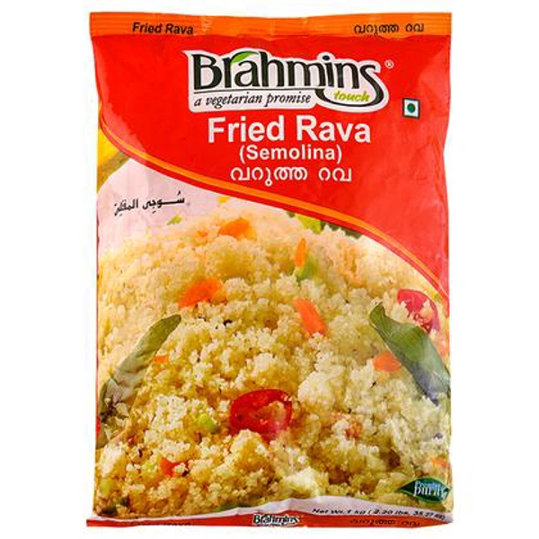 Brahmins Fried Rava Packet, 1 kg - 1 Kg