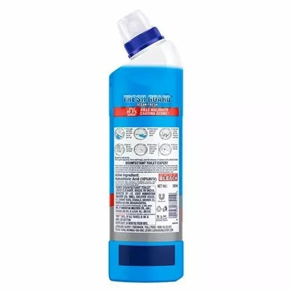 Domex Fresh Guard Disinfectant Toilet Cleaner Ocean Fresh, 500 ml - 500 ml