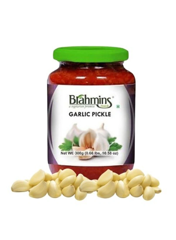 Brahmins Garlic Pickle, 300g - 300g