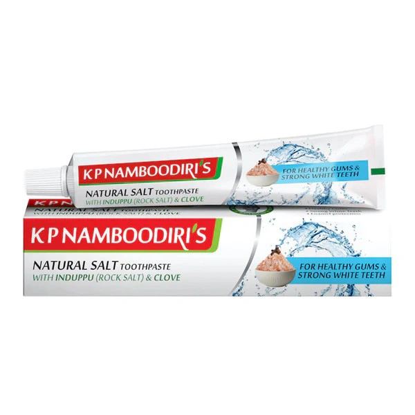 K.P Namboodiri's Toothpaste Herbal White Natural Salt, 50g - 50g