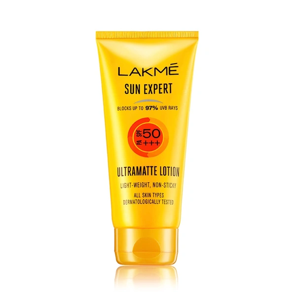 Lakme Sun Expert SPF 50 Ultra Matte Lotion, 100 ml - 100 ml