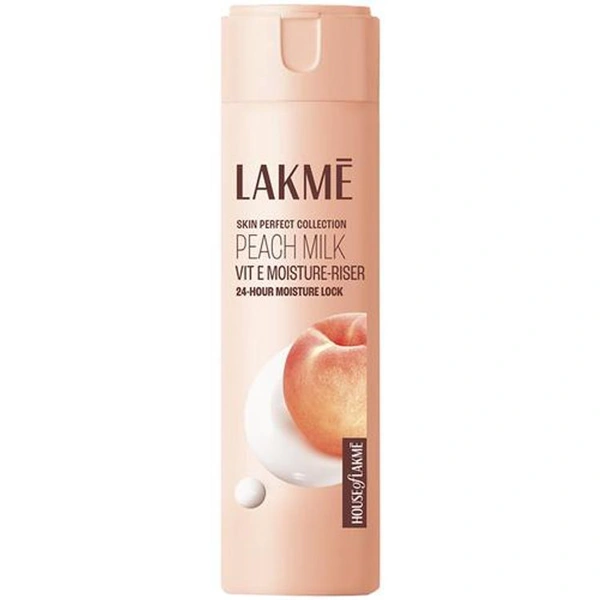 Lakme Peach Milk Moisturizer Body Lotion, 200 ml - 120 ml