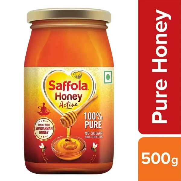 Saffola Honey Jar, 500g - 500g