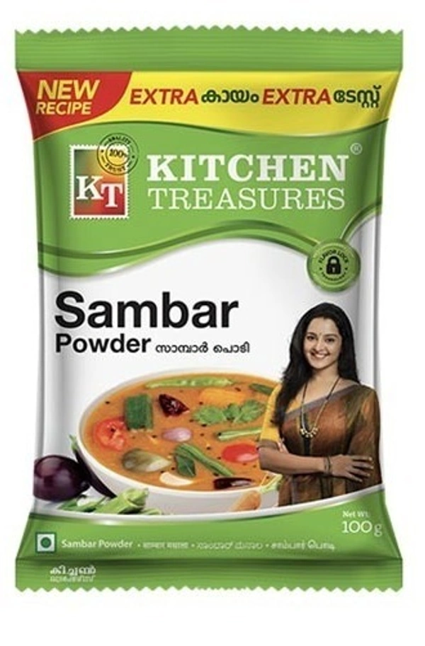 Kitchen Treasures Sambar Powder, 100g - 100g