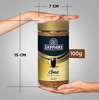 Sapphire Gold Instant Coffee, 100g - 100g