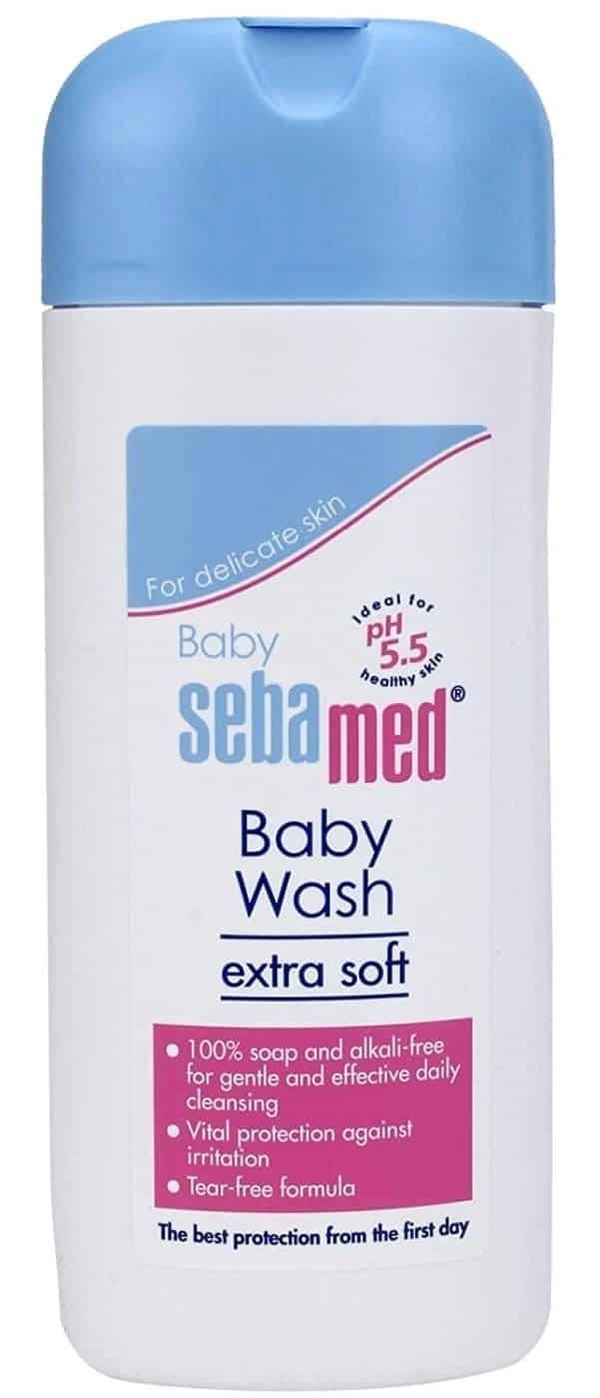 Baby Sebamed Baby Wash Extra Soft Carton, 200 ml