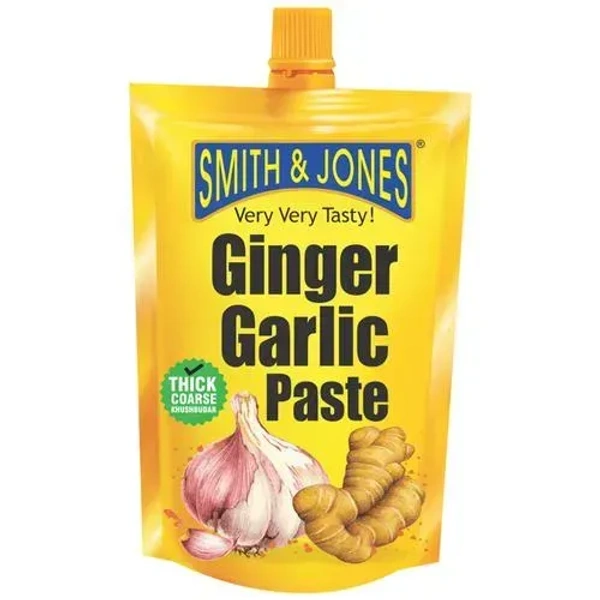 Smith & Jones Smith& Jones Ginger Garlic Paste Pouch, 200g - 200g