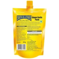Smith & Jones Smith& Jones Ginger Garlic Paste Pouch, 200g - 200g