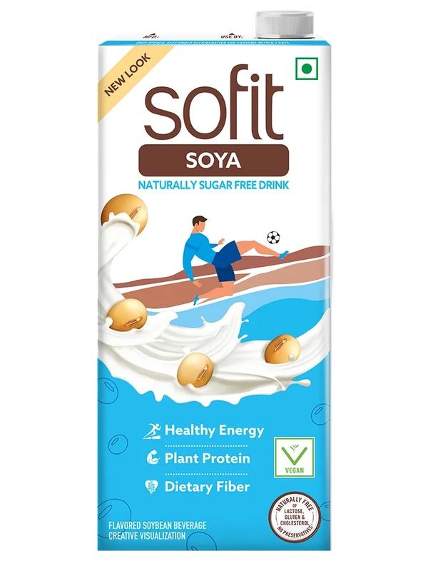 Sofit Soya Milk  Sugar Free - 1 ltr