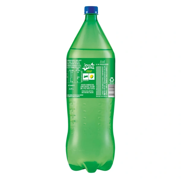 Sprite Lime Flavoured Soft Drink 2.25 L - 1.75L