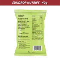 Sundrop Nutrify Oats Honey Roasted Premium Granola Pouch, 40g - 40g