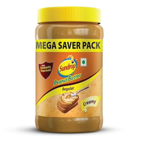 Sundrop Peanut Butter Creamy Regular, 924g - 924g