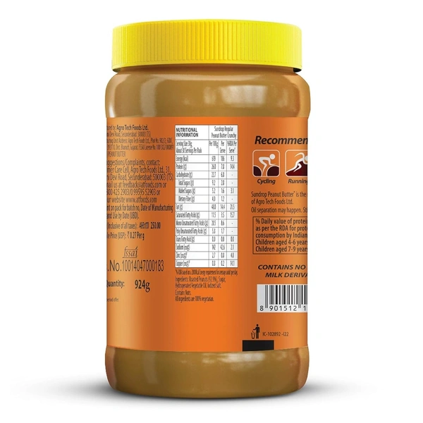 Sundrop Peanut Butter Crunchy Regular, 924g - #REF!