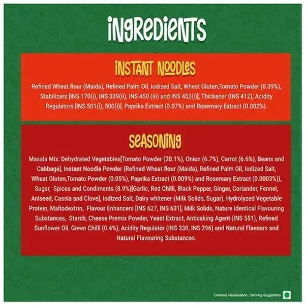 Sunfeast Yippee Noodles Saucy Masala, 65g - 65g