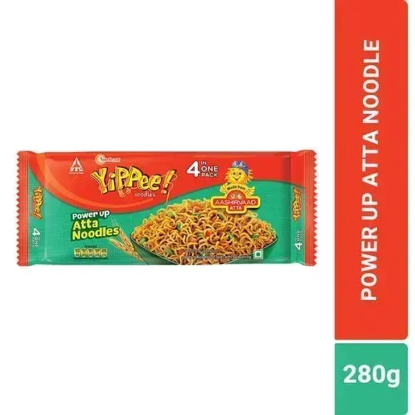 Sunfeast Yippee Masala Power Up Atta Noodles, 280g - 280g