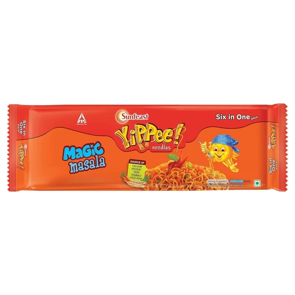 Sunfeast Yippee Noodles Magic Masala 6 In One pack - 420g
