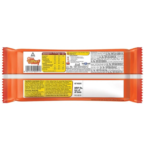 Sunfeast Yippee Noodles Magic Masala Four in One Pack Pouch, 280g - 280g
