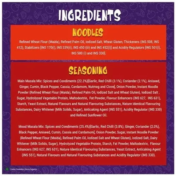 Sunfeast Yippee Noodles Mood Masala, 65g - 65g
