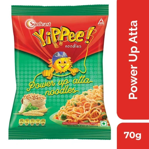 Sunfeast Yippee! Noodles Power Up Atta - 70g
