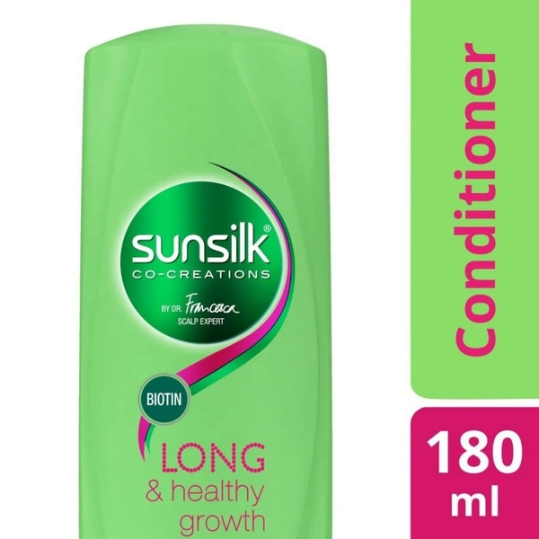 Sunsilk And Healthy Growth Conditioner Long, 180ml - 180ml