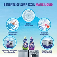 Surf Excel Detergent Liquid Matic Front Load, 500 ml - 500 ml