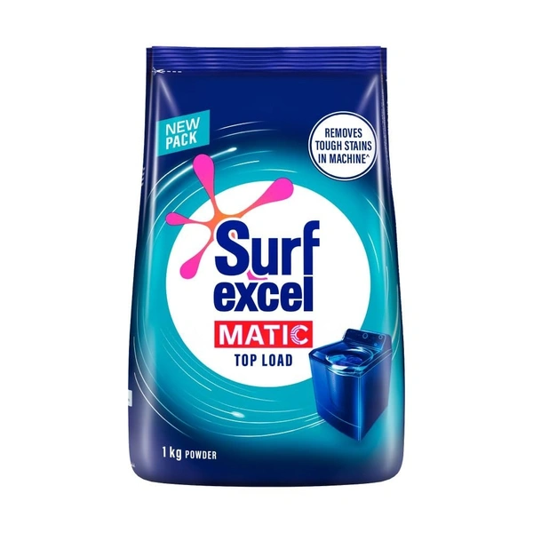 Surf Excel Matic Top Load Detergent Powder, 1 kg - 1 kg